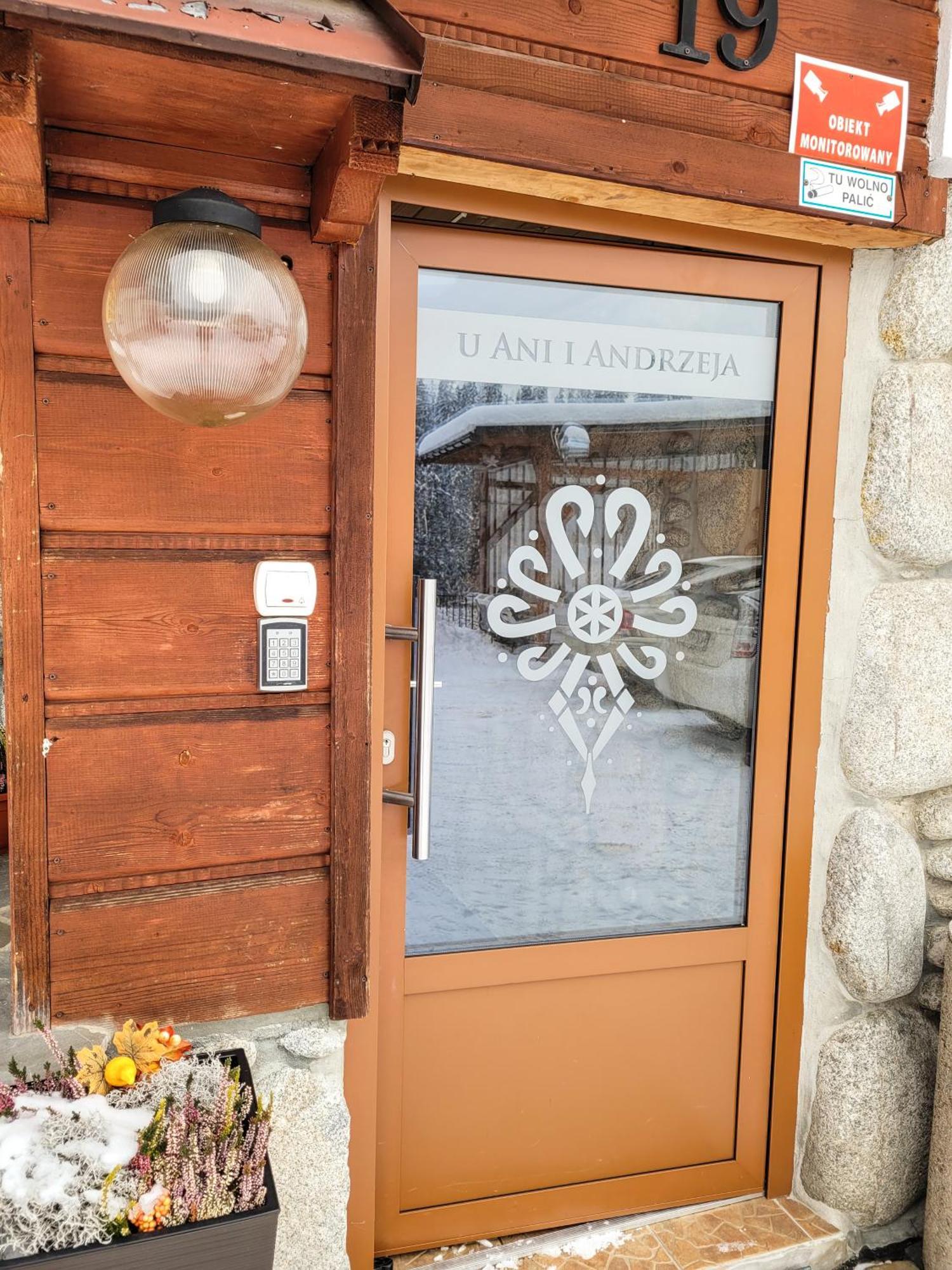 Pokoje Gosinne U Ani I Andrzeja Ciche Małe Esterno foto